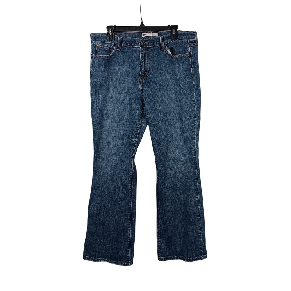 Levi's 515 Boot Cut‎ Jeans Women's Blue Denim Size 16 S/C